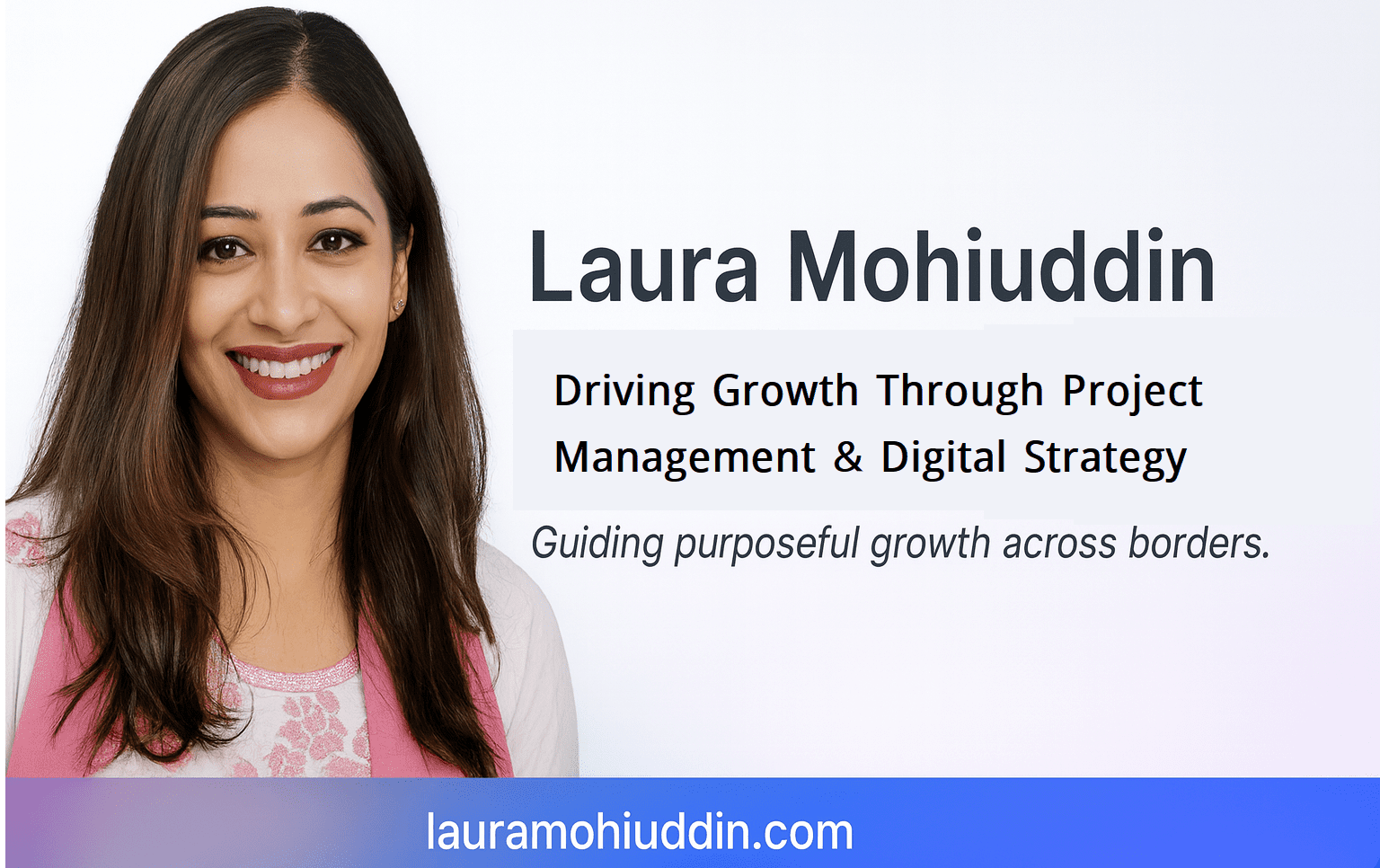Portrait of Laura Mohiuddin